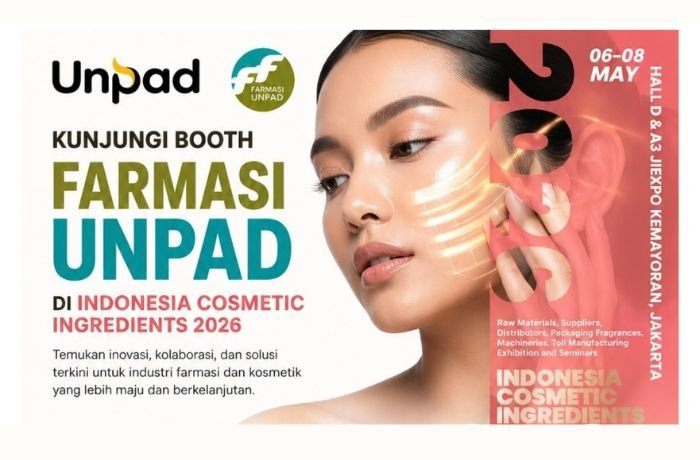 Fakultas Farmasi Unpad dan Labcos Tampilkan Inovasi AI ‘Personalized Cosmetic’ di ICI 2026