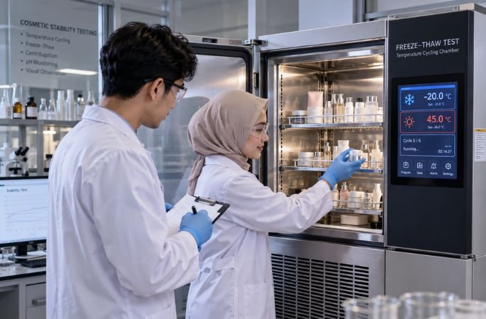 Mengapa Freeze–Thaw Test Digunakan untuk Menantang Stabilitas Formula?